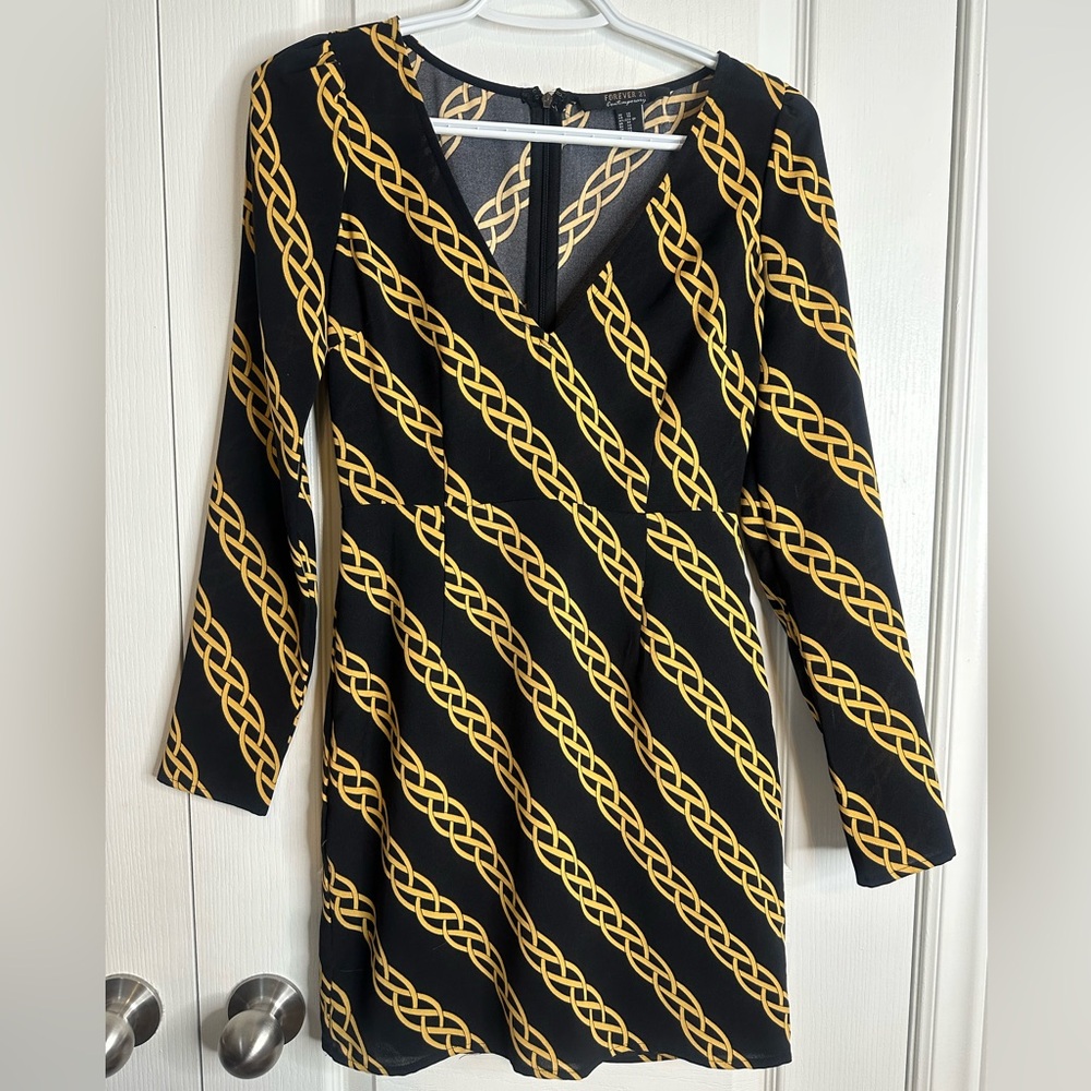 Forever21 contemporary dress xs
